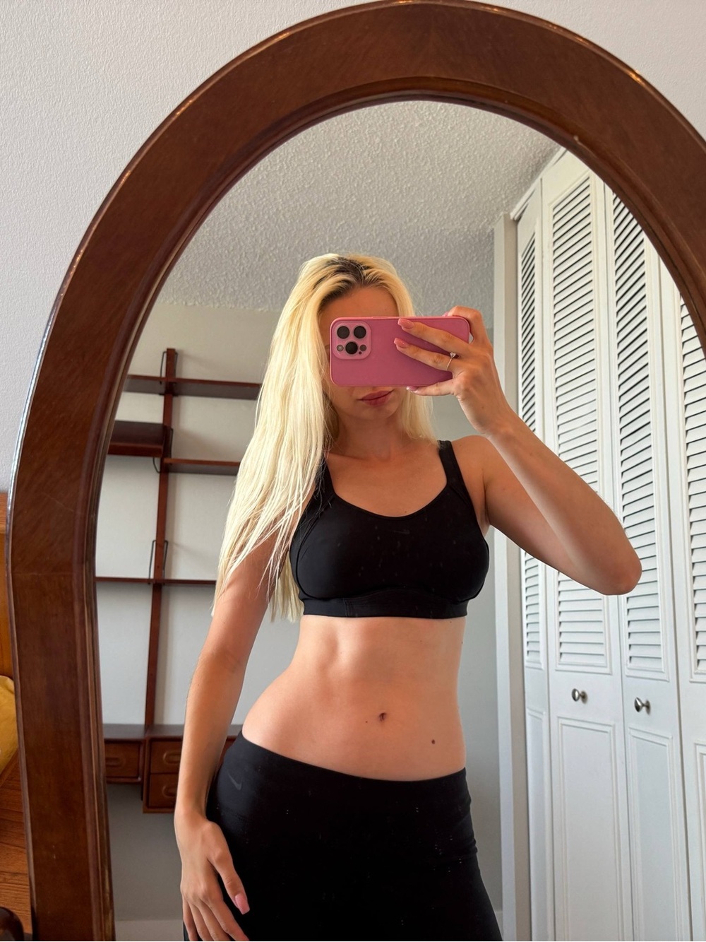 Vintage Nike Black  Sports Bra